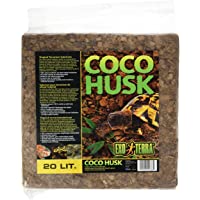 Los mejores  - Exoterra - Sustrato de cáscara de Coco para terrarios de Reptiles y Anfibios- 20 l
